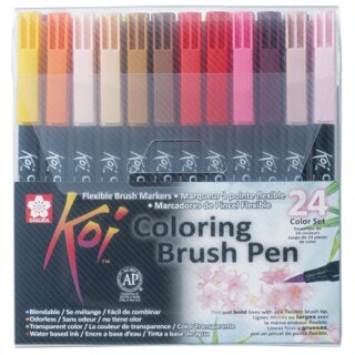 SAKURA Pinselstift Koi Coloring Brush 24er Etui