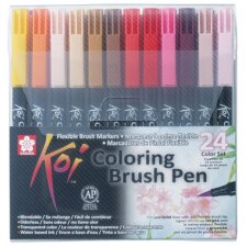 SAKURA Pinselstift Koi Coloring Brush 24er Etui