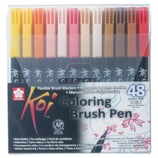 SAKURA Pinselstift Koi Coloring Brush 48er Etui