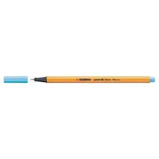 STABILO Fineliner point 88 Strichstärke: 0,4 mm neonblau
