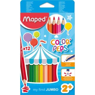 Maped my first Dreikant Buntstift COLORPEPS JUMBO 12er Etui