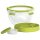 emsa Salatbox CLIP & GO 1,0 Liter transparent / grün