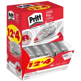 Pritt Korrekturroller Refill Flex 970 16er Multipack