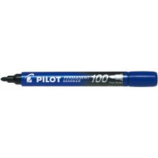 PILOT Permanent Marker 100 Rundspitze blau