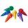 Pelikan Wachsmalmäuse farbig sortiert 6er Geschenk Set
