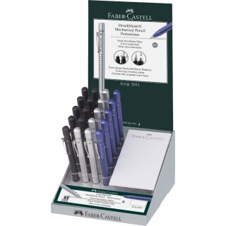 FABER-CASTELL Druckbleistift GRIP 2011 im 20er Display