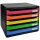 EXACOMPTA Schubladenbox BIG BOX PLUS 5 Schübe harlekin