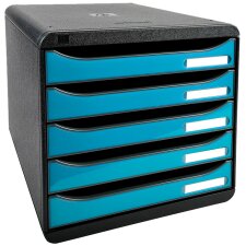 EXACOMPTA Schubladenbox BIG BOX PLUS 5 Schübe...