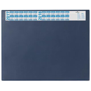 DURABLE Schreibunterlage mit Jahreskalender dunkelblau