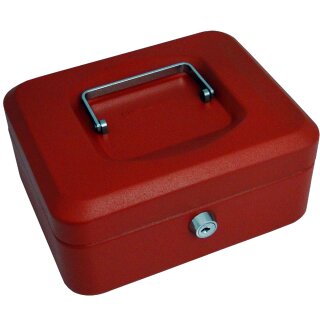 pavo Geldkassette rot Maße: (B)150 x (T)115 x (H)80 mm