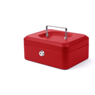 pavo Geldkassette rot Maße: (B)200 x (T)160 x (H)90 mm