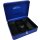 pavo Geldkassette blau Maße: (B)300 x (T)240 x (H)90 mm