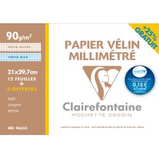 Clairefontaine Millimeterpapier DIN A4 Aktionspack