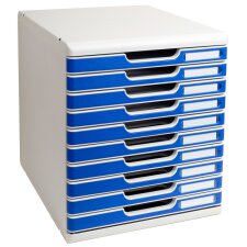 EXACOMPTA Schubladenbox MODULO A4 5 Schübe steingrau