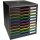 EXACOMPTA Schubladenbox MODULO A4 10 Schübe harlekin
