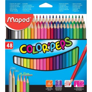 Maped Dreikant Buntstift COLORPEPS 48er Kartonetui