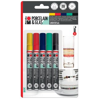 Marabu Marker "Porcelain & Glas Painter" BASIC