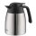THERMOS Isolierkanne THV 1,0 Liter Edelstahl / schwarz