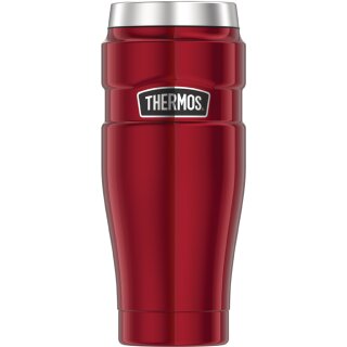 THERMOS Isolierbecher STAINLESS KING 0,47 Liter rot