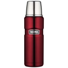 THERMOS Isolierflasche STAINLESS KING 0,47 Liter rot