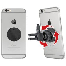 WEDO Smartphone-KFZ-Magnethalter "Dock-it" schwarz