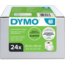 DYMO LabelWriter-Adress-Etiketten 89 x 36 mm weiß