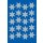HERMA Weihnachts-Sticker DECOR "Sterne" 21 mm silber 3 Blatt à 20 Sticker