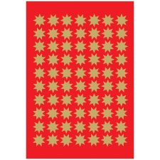 HERMA Weihnachts-Sticker DECOR "Sterne" 10 mm...