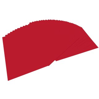folia Tonpapier DIN A4 130 g/qm ziegelrot 100 Blatt