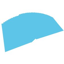 folia Tonpapier DIN A4 130 g/qm himmelblau 100 Blatt