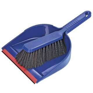Peggy Perfect Kehrgarnitur mit Lippe "Super" blau