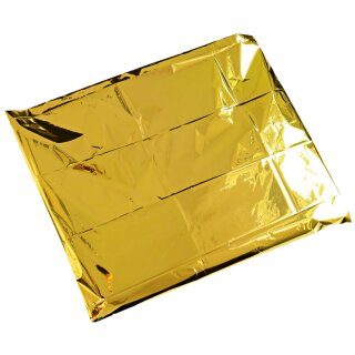 HYGOSTAR Rettungsdecke 1.600 x 2.100 mm silber / gold