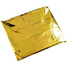 HYGOSTAR Rettungsdecke 1.600 x 2.100 mm silber / gold