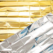 HYGOSTAR Rettungsdecke 1.600 x 2.100 mm silber / gold