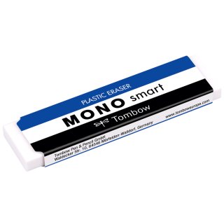 TOMBOW Kunststoff-Radierer "MONO smart" weiß extra schmal