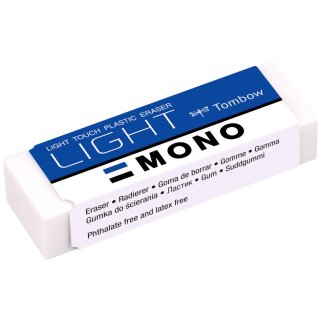 TOMBOW Kunststoff-Radierer "MONO light" weiß