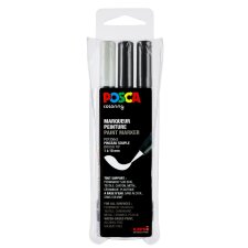 POSCA Pigmentmarker PCF 350 3er Etui