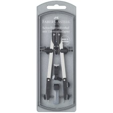 FABER-CASTELL Schnellverstellzirkel silber / schwarz