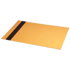 RHODIA Schreibunterlage aus Kunstleder 600 x 400 mm orange