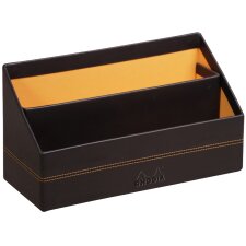 RHODIA Briefhalter RHODIARAMA 2 Fächer schwarz