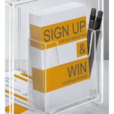 sigel Aktionsbox Acryl (B)210 x (T)210 x (H)360 mm glasklar