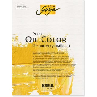 KREUL Künstlerblock SOLO Goya Paper Oil Color 300 x 400 mm 10 Blatt
