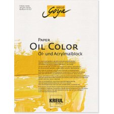 KREUL Künstlerblock SOLO Goya Paper Oil Color 300 x...