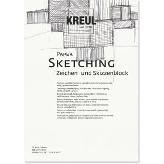 KREUL Künstlerblock Paper Sketching DIN A4 20 Blatt