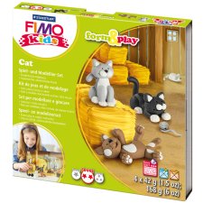 FIMO kids Modellier-Set Form & Play "Cat"...