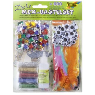folia Deko-Mix-Bastelset über 600 Teile