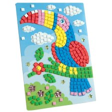 folia Moosgummi-Mosaik "Papagei" 405 Teile
