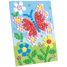 folia Moosgummi-Mosaik "Schmetterling" 405 Teile