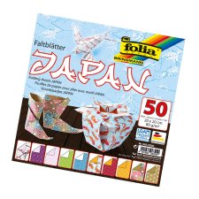 folia Faltblätter JAPAN 200 x 200 mm 80g/qm 50 Blatt