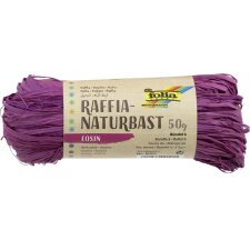 folia Raffia-Naturbast 50 g eosin